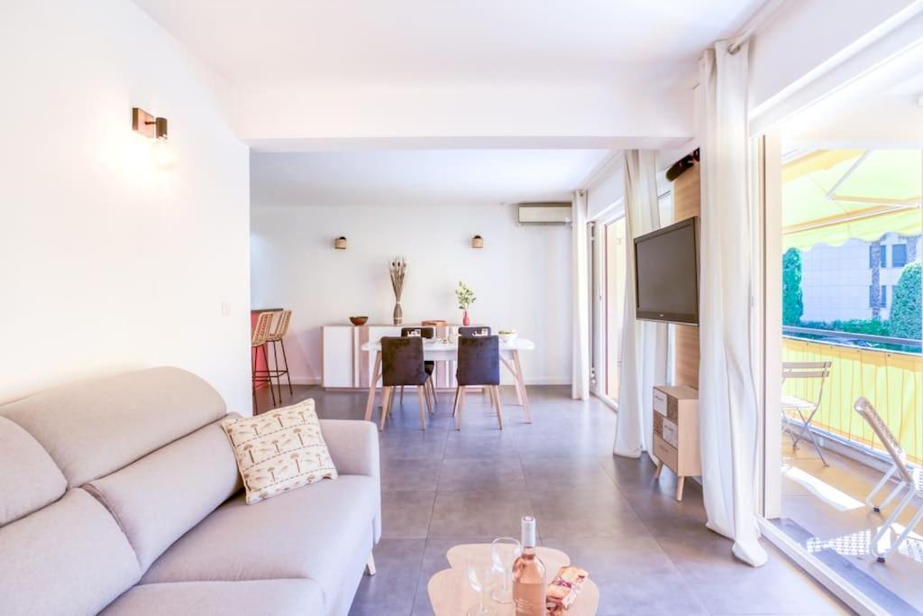 戛纳C9 - 2 Bdr 10 Min Palais Festivals & Sea - Ac, Parking & Balcony公寓 外观 照片